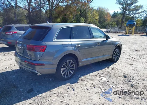 2017 Audi Q7 3.0T Premium from USA, damaged, VIN WA1LAAF70HD037231